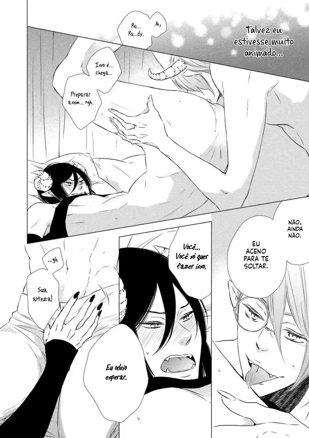 Datsuryokukei Maousama no Yuuga na Hibi – Capítulo 03 Yaoi – Página 13