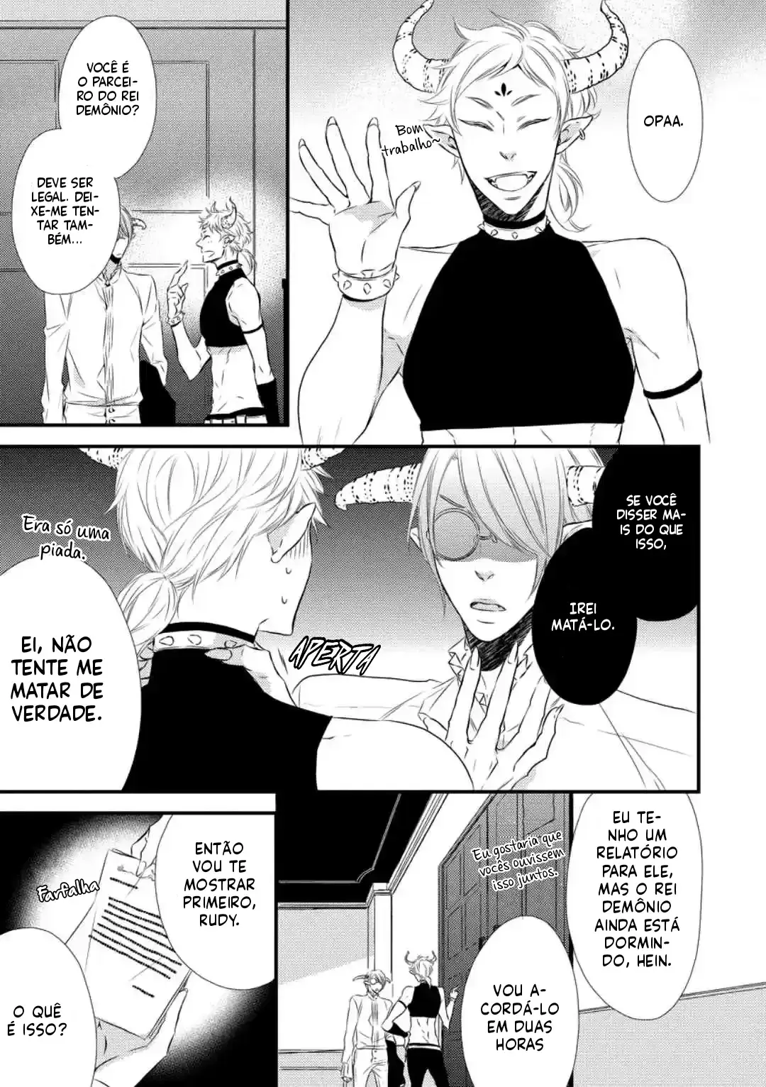 Datsuryokukei Maousama no Yuuga na Hibi – Capítulo 03 Yaoi – Página 16