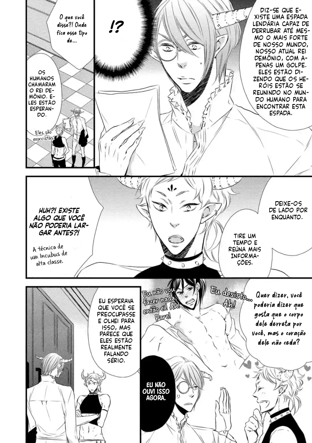 Datsuryokukei Maousama no Yuuga na Hibi – Capítulo 03 Yaoi – Página 17