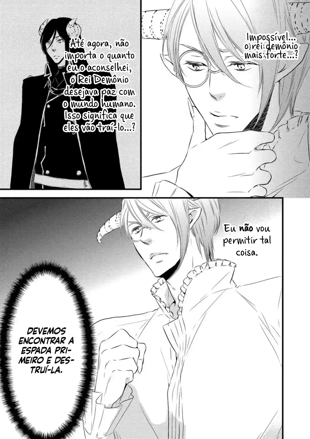 Datsuryokukei Maousama no Yuuga na Hibi – Capítulo 03 Yaoi – Página 18