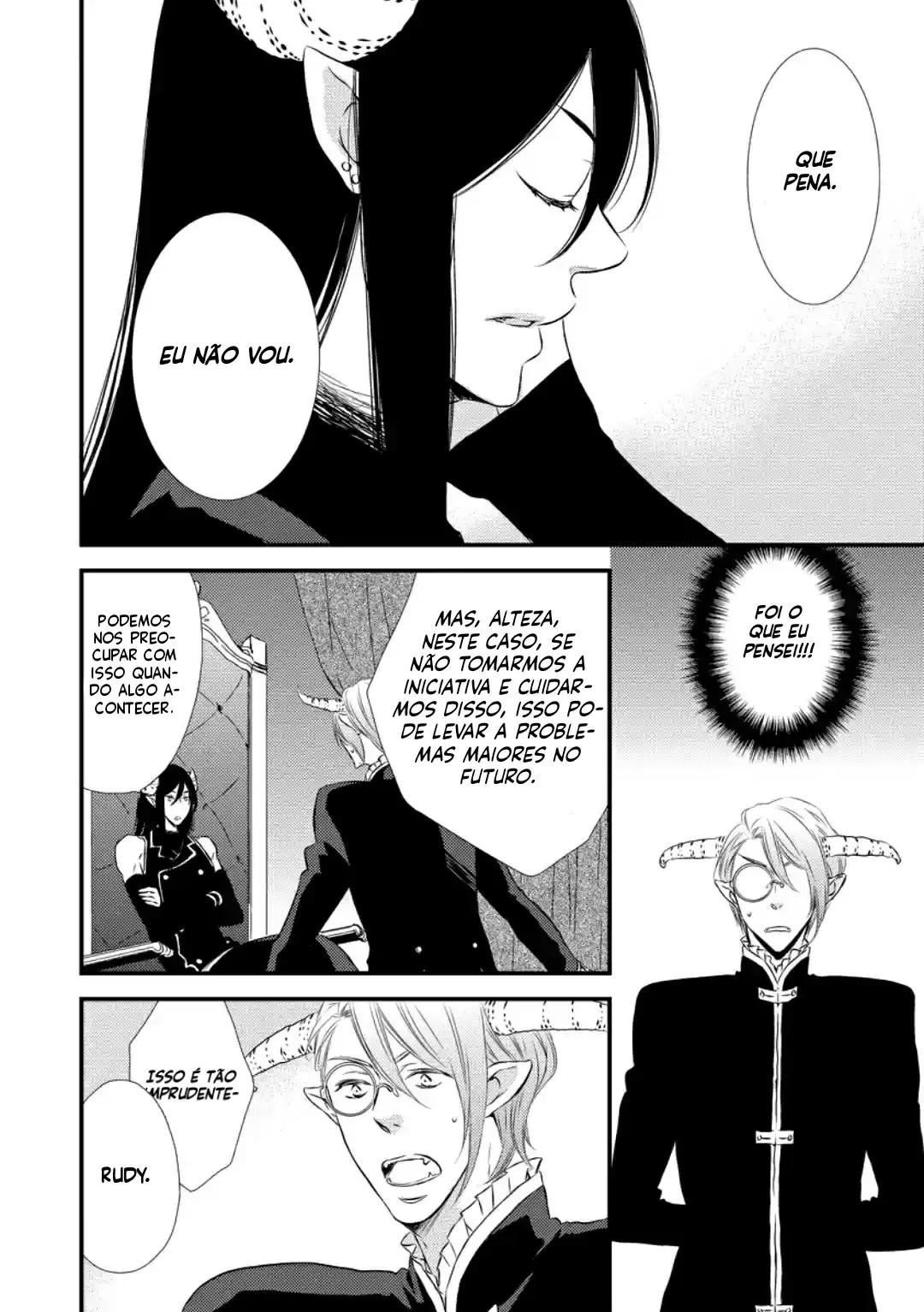 Datsuryokukei Maousama no Yuuga na Hibi – Capítulo 03 Yaoi – Página 19