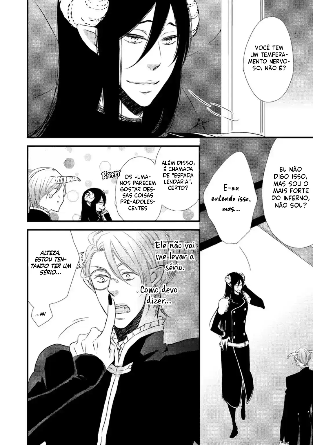 Datsuryokukei Maousama no Yuuga na Hibi – Capítulo 03 Yaoi – Página 21