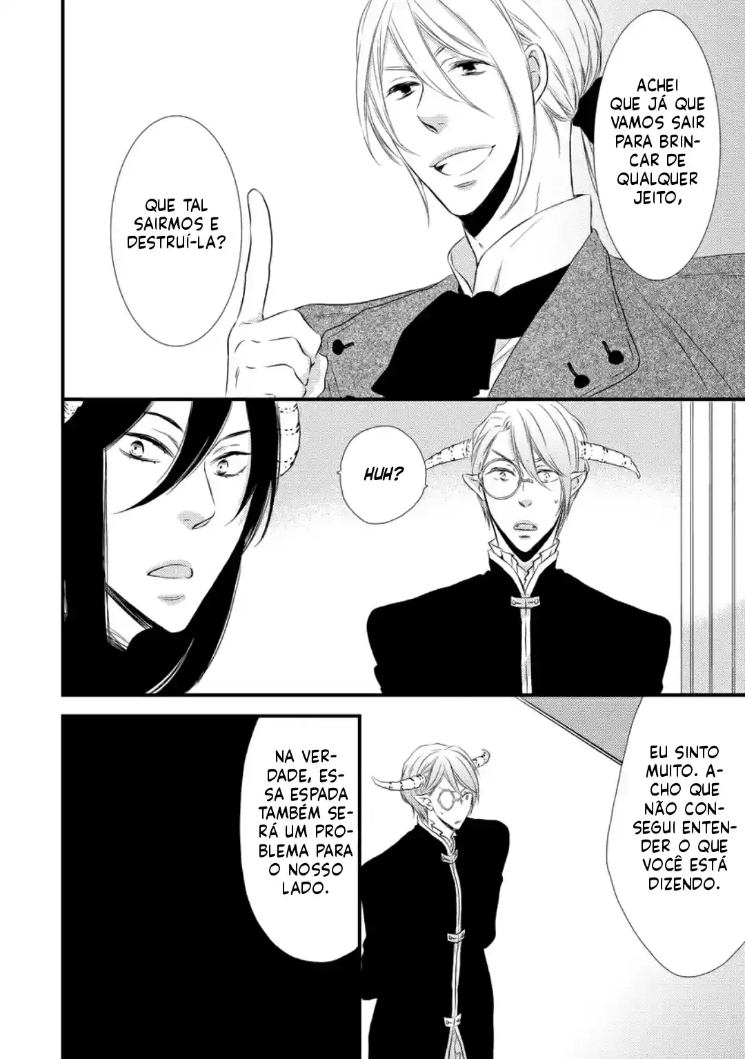 Datsuryokukei Maousama no Yuuga na Hibi – Capítulo 03 Yaoi – Página 27