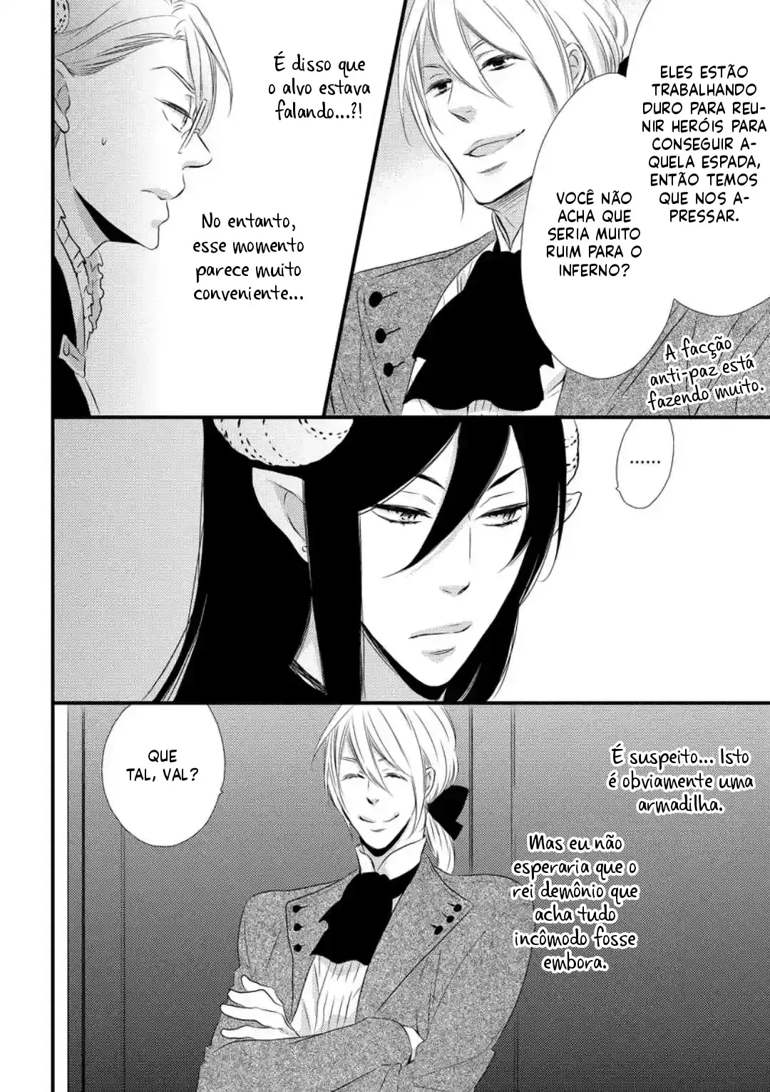 Datsuryokukei Maousama no Yuuga na Hibi – Capítulo 03 Yaoi – Página 29