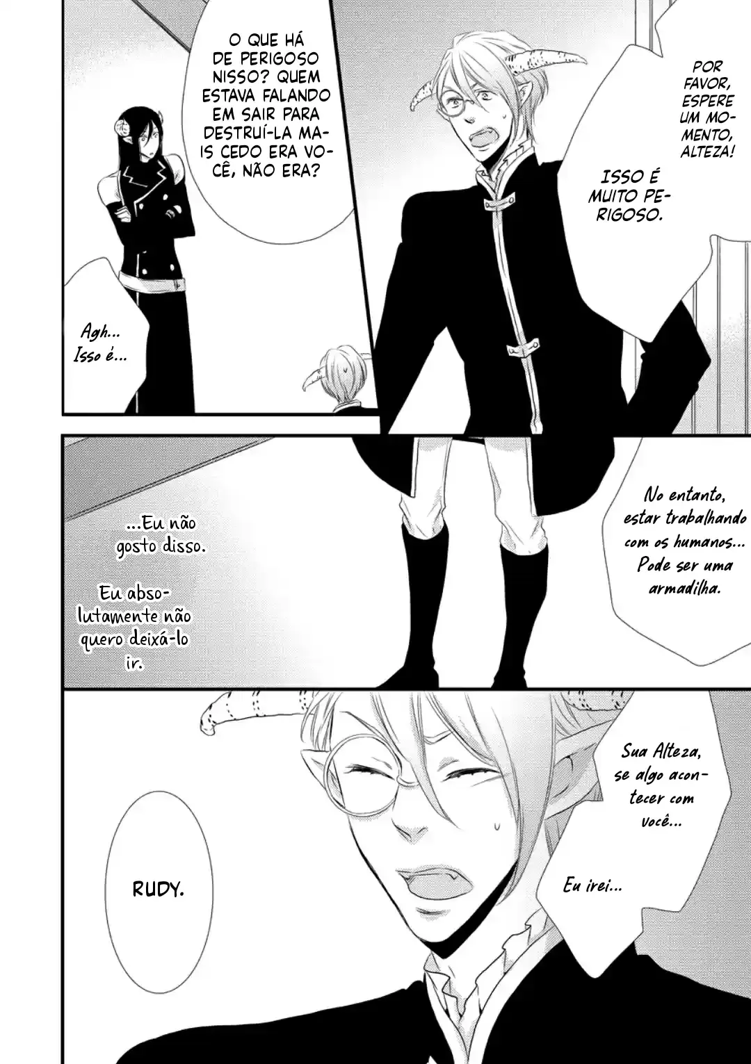 Datsuryokukei Maousama no Yuuga na Hibi – Capítulo 03 Yaoi – Página 31