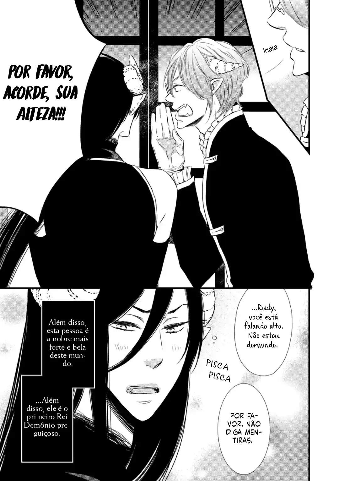 Datsuryokukei Maousama no Yuuga na Hibi – Capítulo 03 Yaoi – Página 4