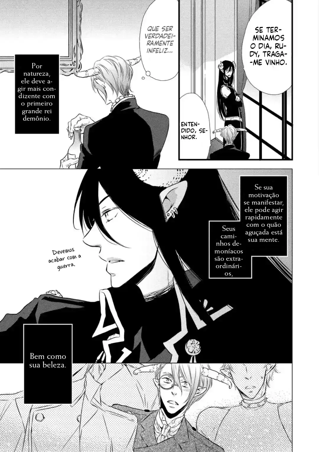 Datsuryokukei Maousama no Yuuga na Hibi – Capítulo 03 Yaoi – Página 6