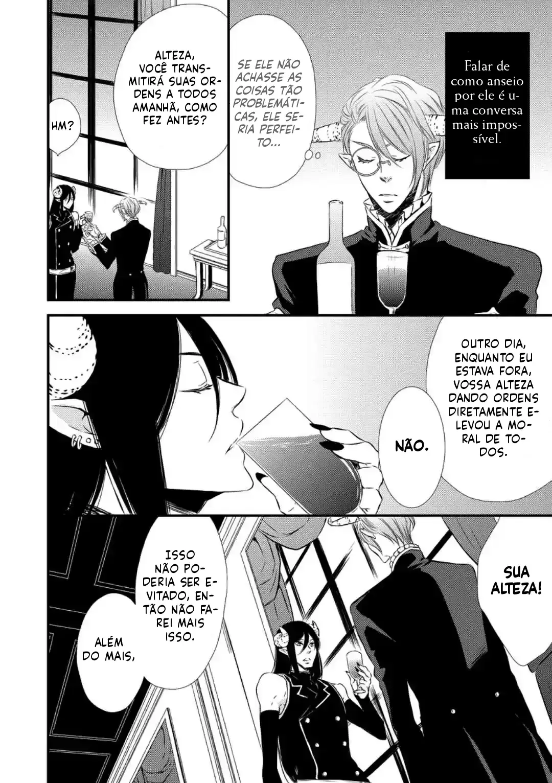 Datsuryokukei Maousama no Yuuga na Hibi – Capítulo 03 Yaoi – Página 7