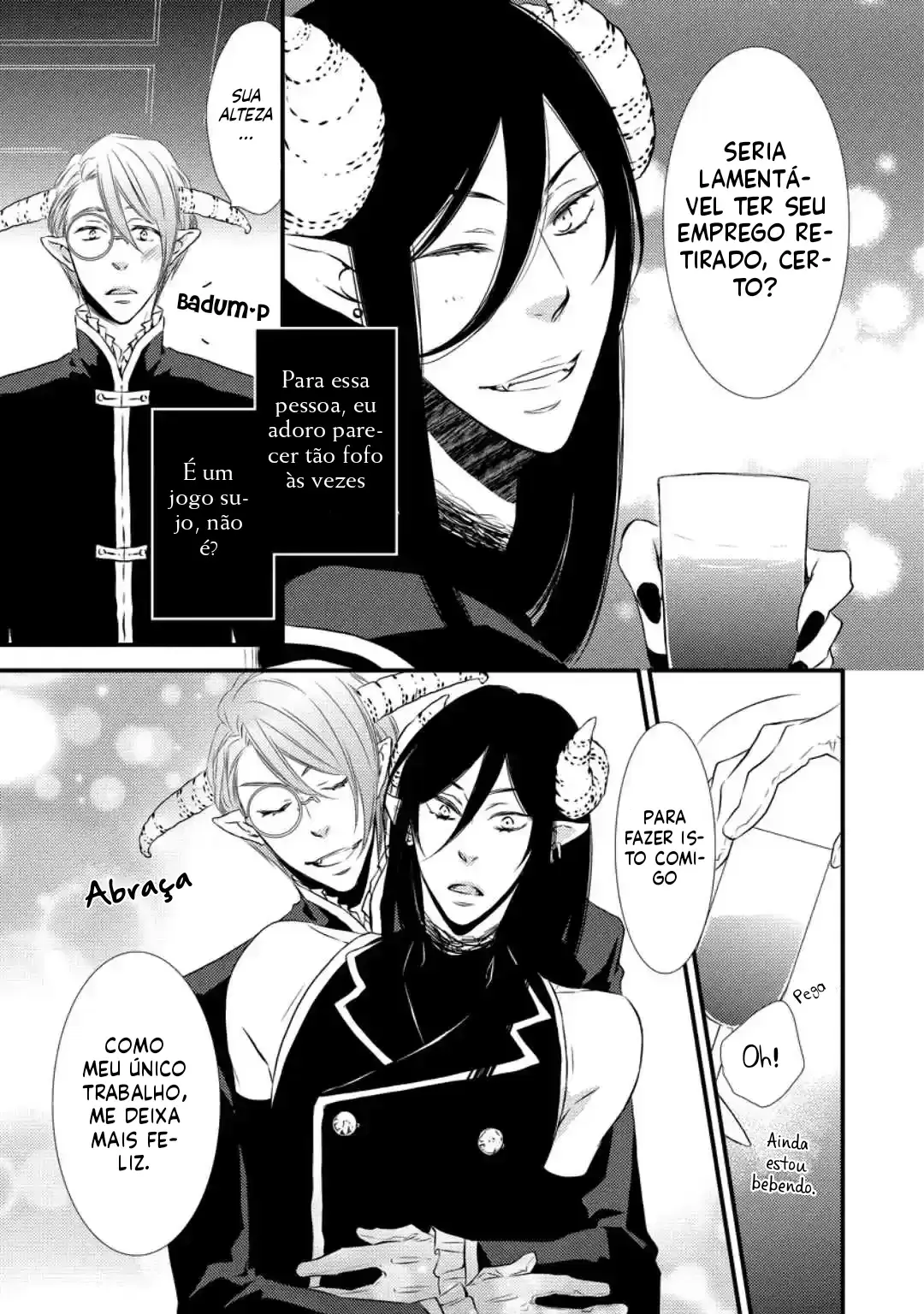 Datsuryokukei Maousama no Yuuga na Hibi – Capítulo 03 Yaoi – Página 8