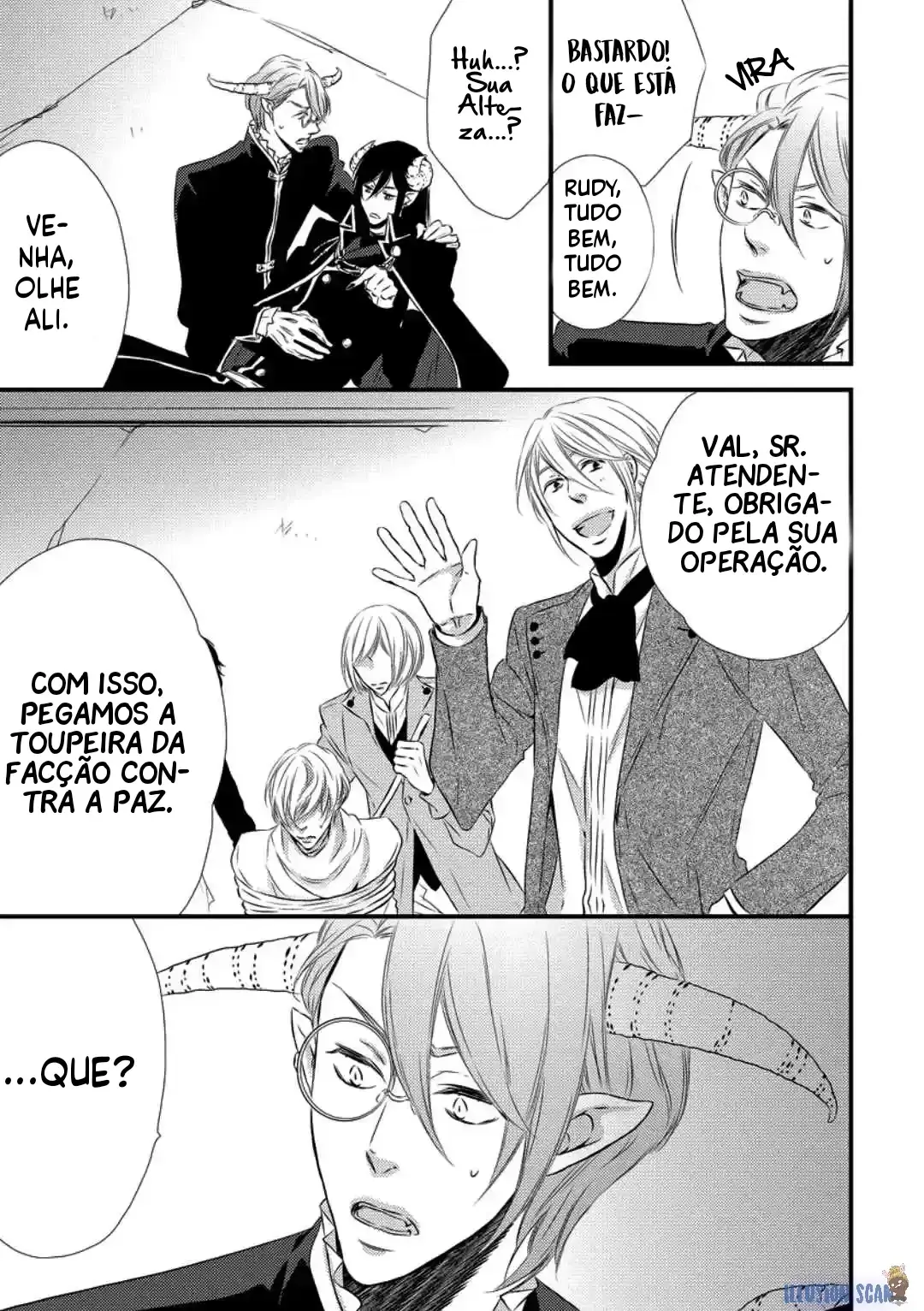 Datsuryokukei Maousama no Yuuga na Hibi – Capítulo 04 Yaoi – Página 18