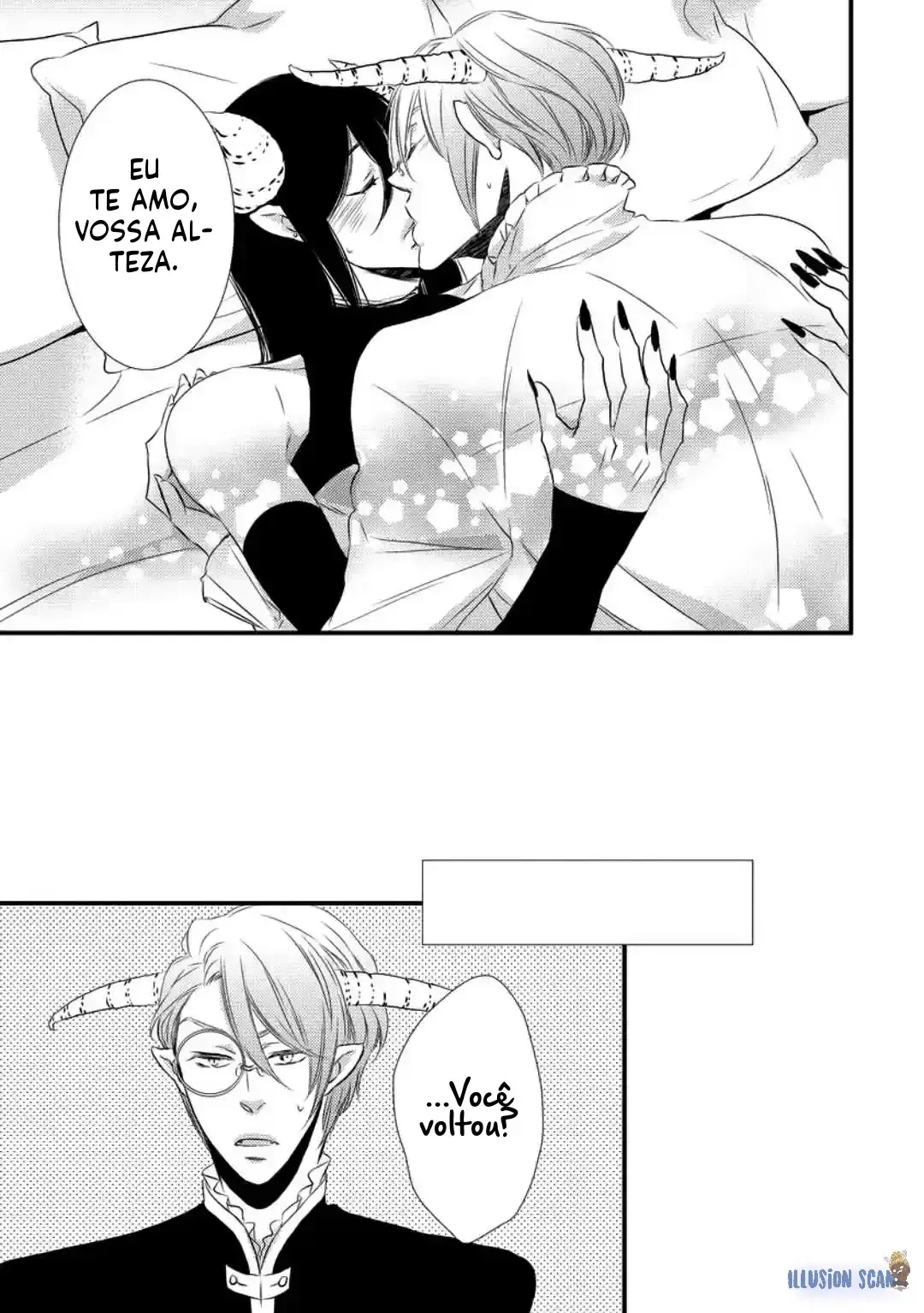 Datsuryokukei Maousama no Yuuga na Hibi – Capítulo 04 Yaoi – Página 32