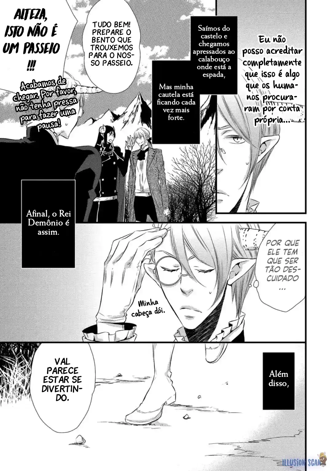 Datsuryokukei Maousama no Yuuga na Hibi – Capítulo 04 Yaoi – Página 4