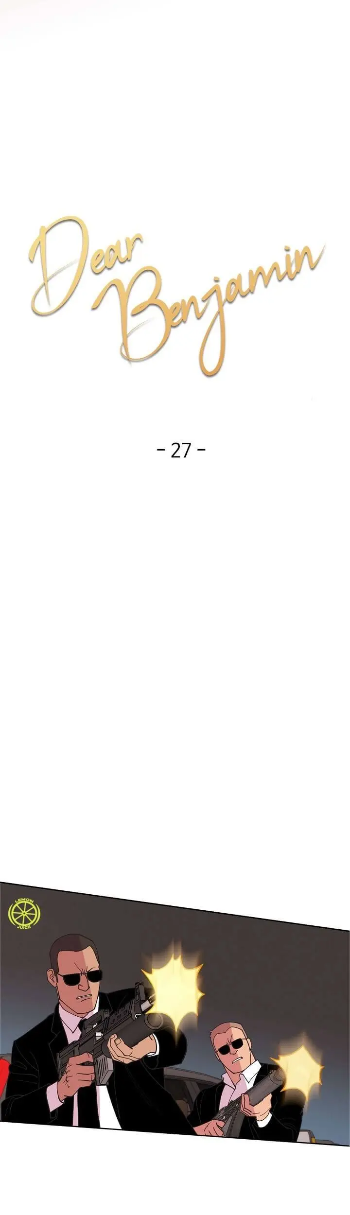 Dear Benjamin – Capítulo 27 Yaoi – Página 10