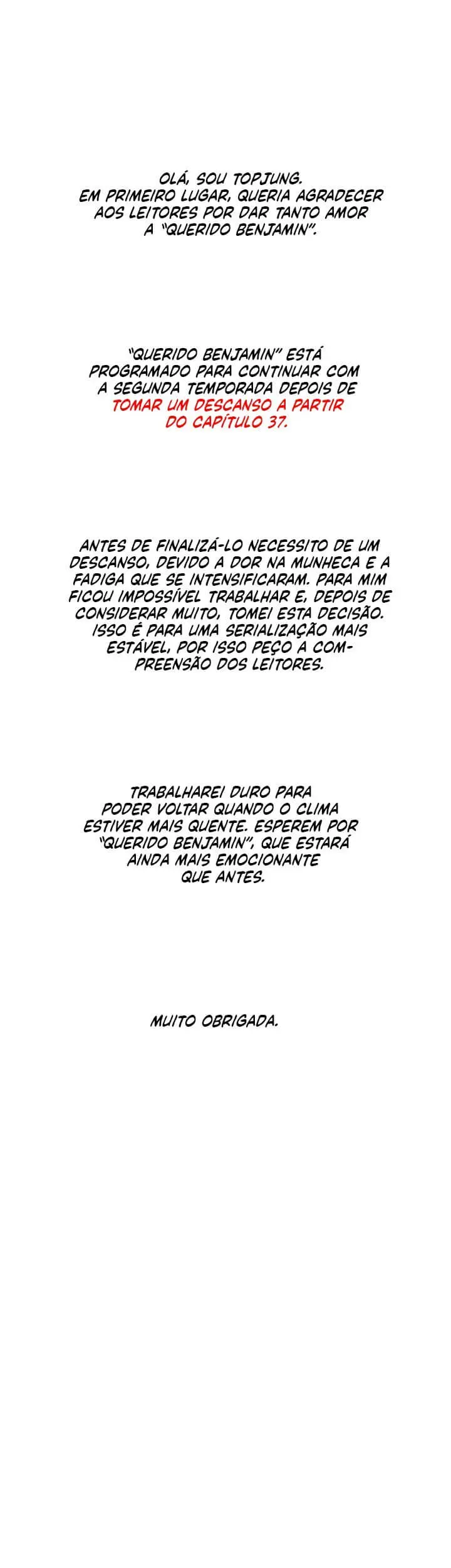 Dear Benjamin – Capítulo 37 Yaoi – Página 60