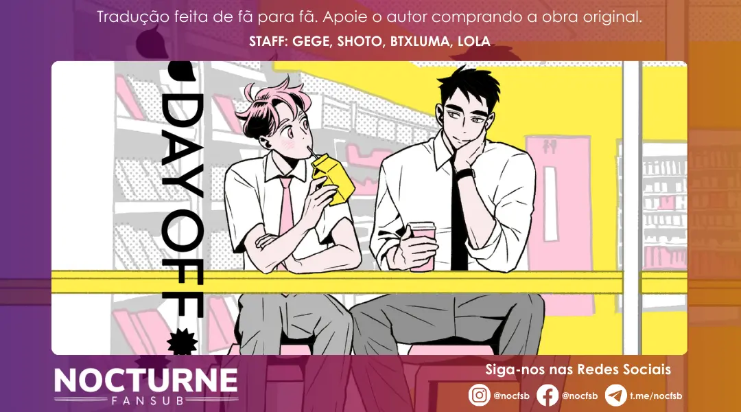 Dia de Folga – Capítulo 05 Yaoi – Página 1