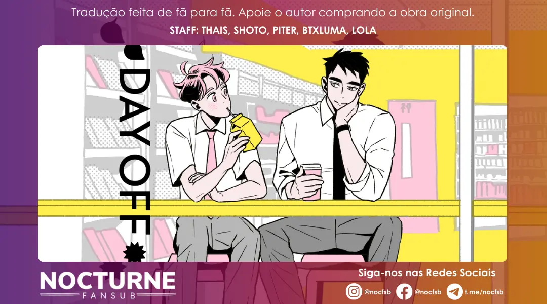 Dia de Folga – Capítulo 07 Yaoi – Página 1