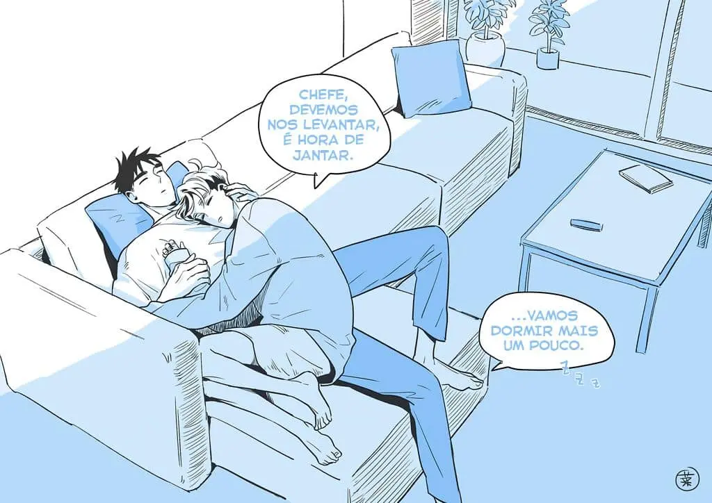 Dia de Folga – Capítulo 11.2 Yaoi – Página 17