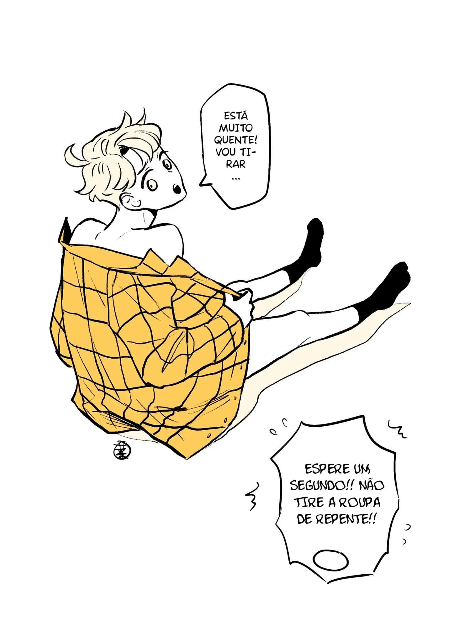 Dia de Folga – Capítulo 11.2 Yaoi – Página 34