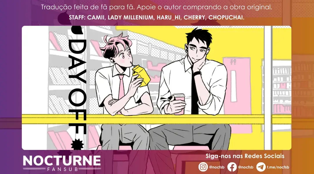 Dia de Folga – Capítulo 33 Yaoi – Página 1