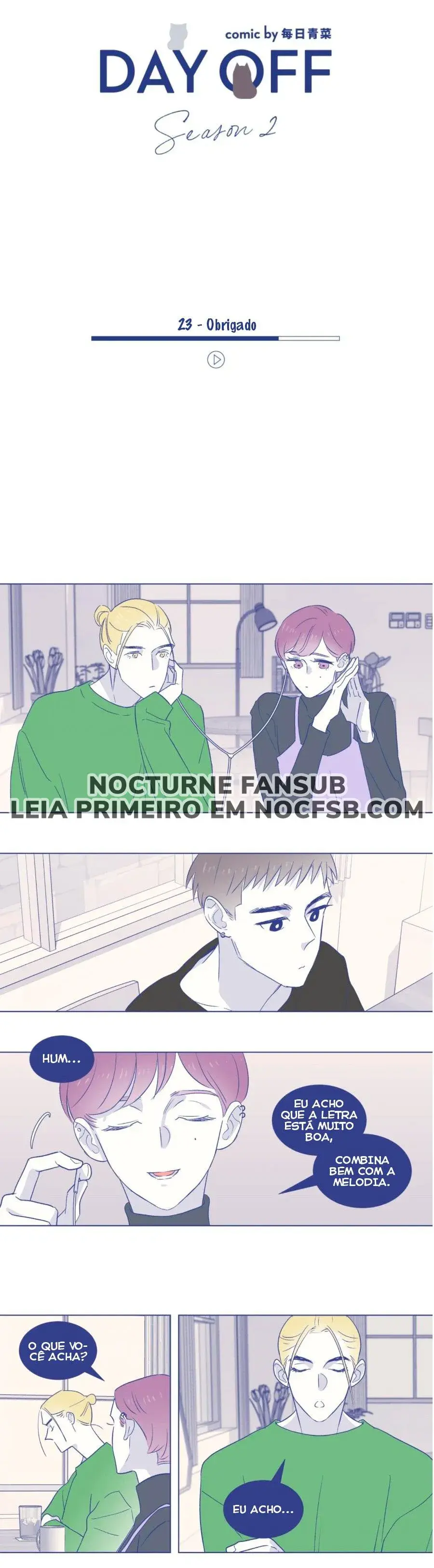 Dia de Folga – Capítulo 34 Yaoi – Página 2