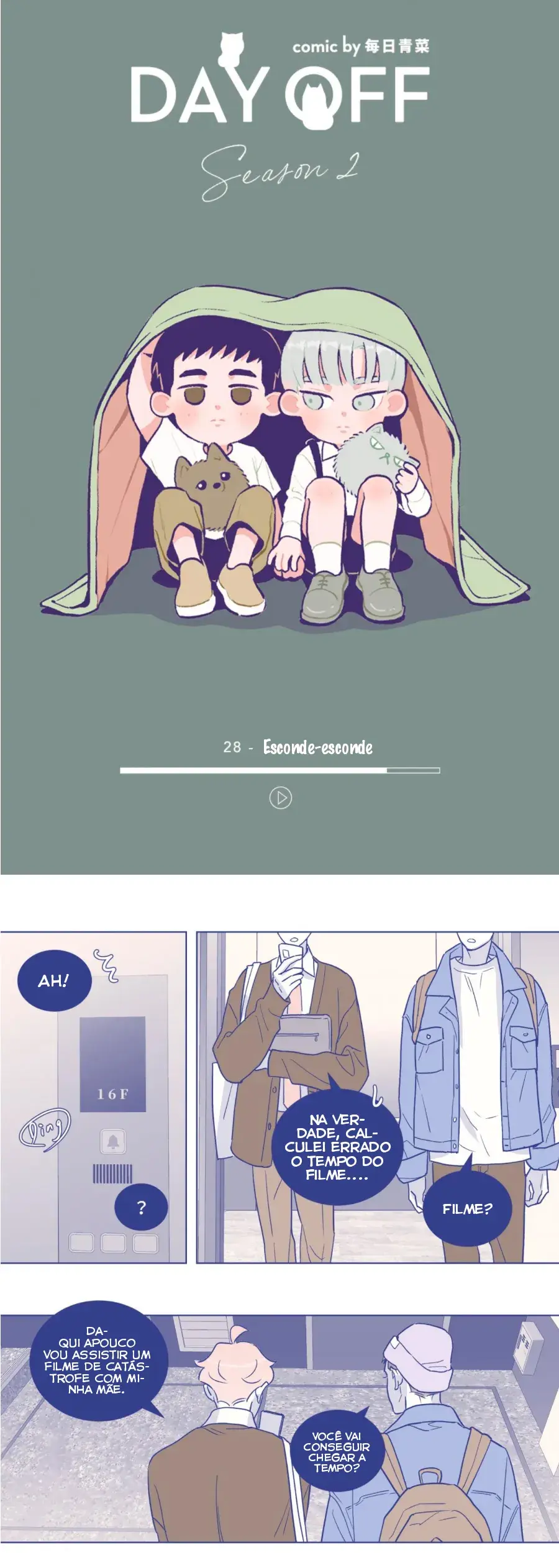 Dia de Folga – Capítulo 39 Yaoi – Página 2