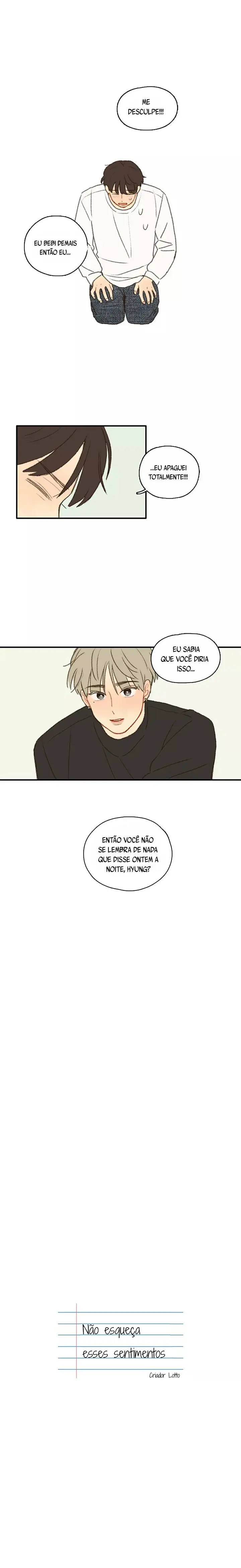 Don’t Forget These Feelings – Capítulo 06 Yaoi – Página 1