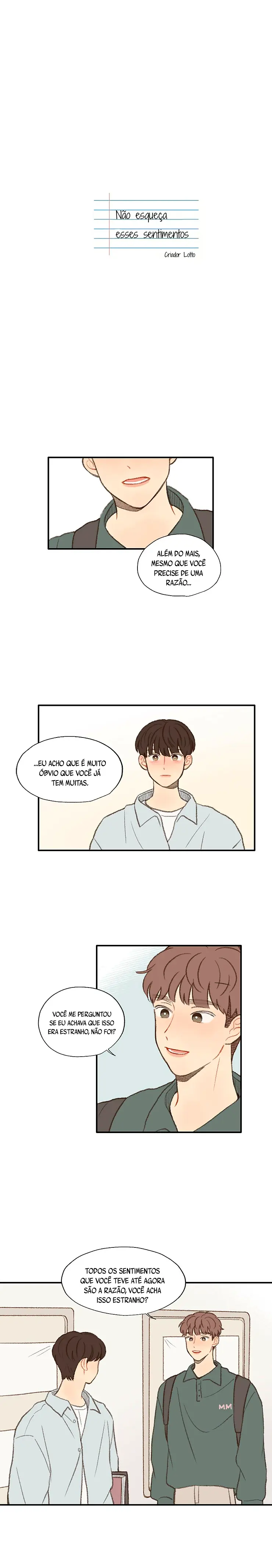 Don’t Forget These Feelings – Capítulo 24 Yaoi – Página 2