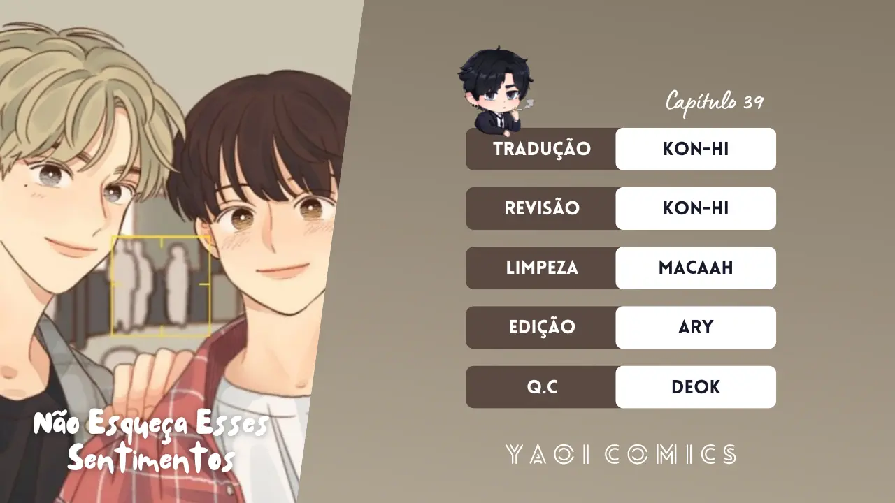 Don’t Forget These Feelings – Capítulo 40 Yaoi – Página 1