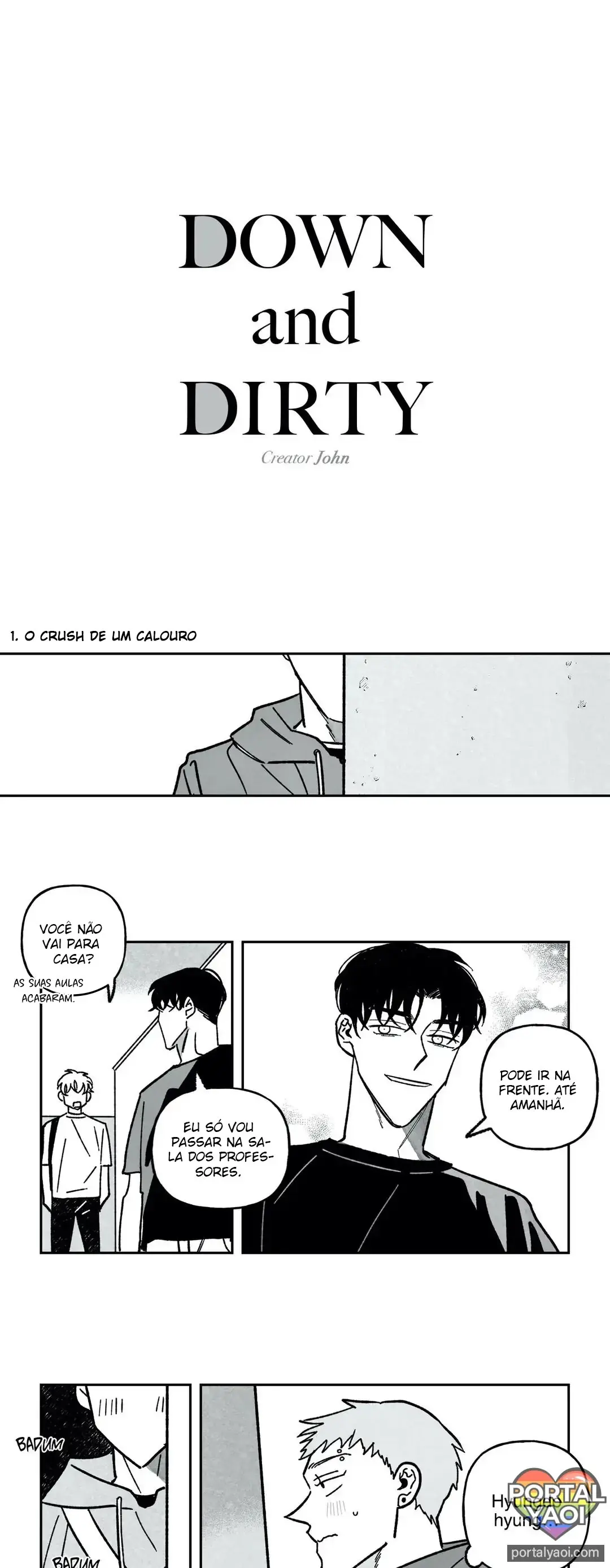 Down and Dirty – Capítulo Side 04 – Campus A.U Yaoi – Página 1