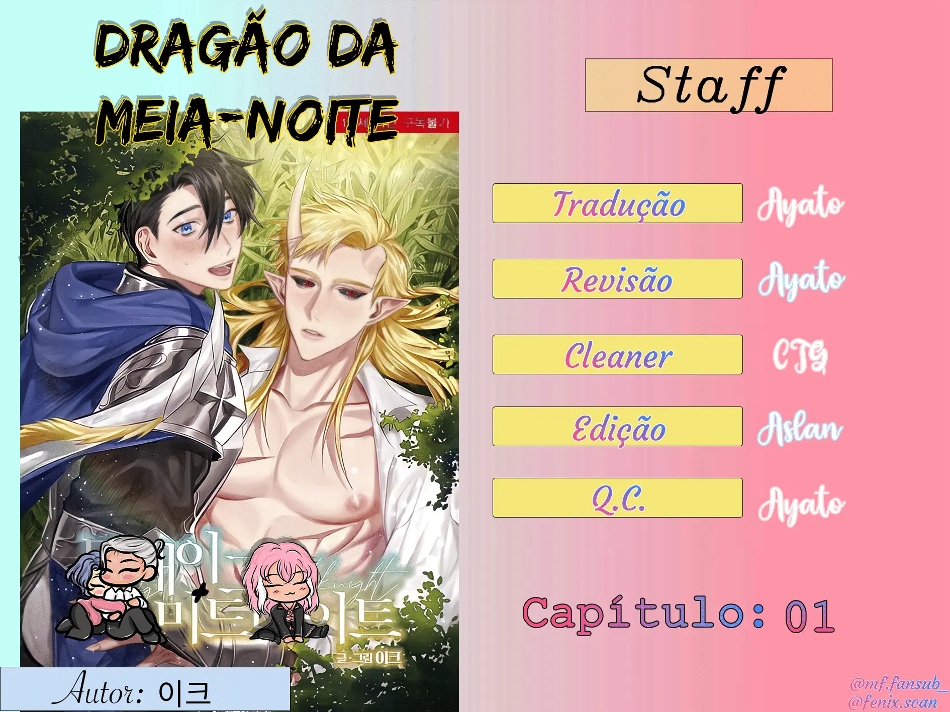 Dragão da Meia-Noite – Capítulo 01 Yaoi – Página 1