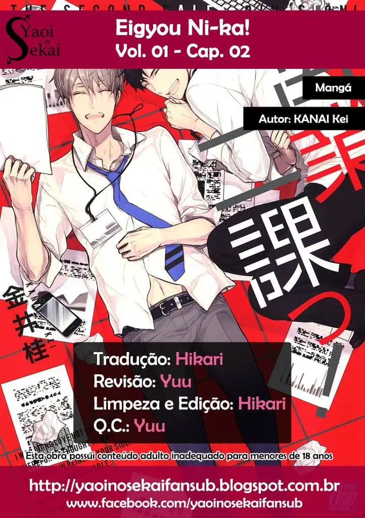 Eigyou Ni-ka! – Capítulo 02 Yaoi – Página 1