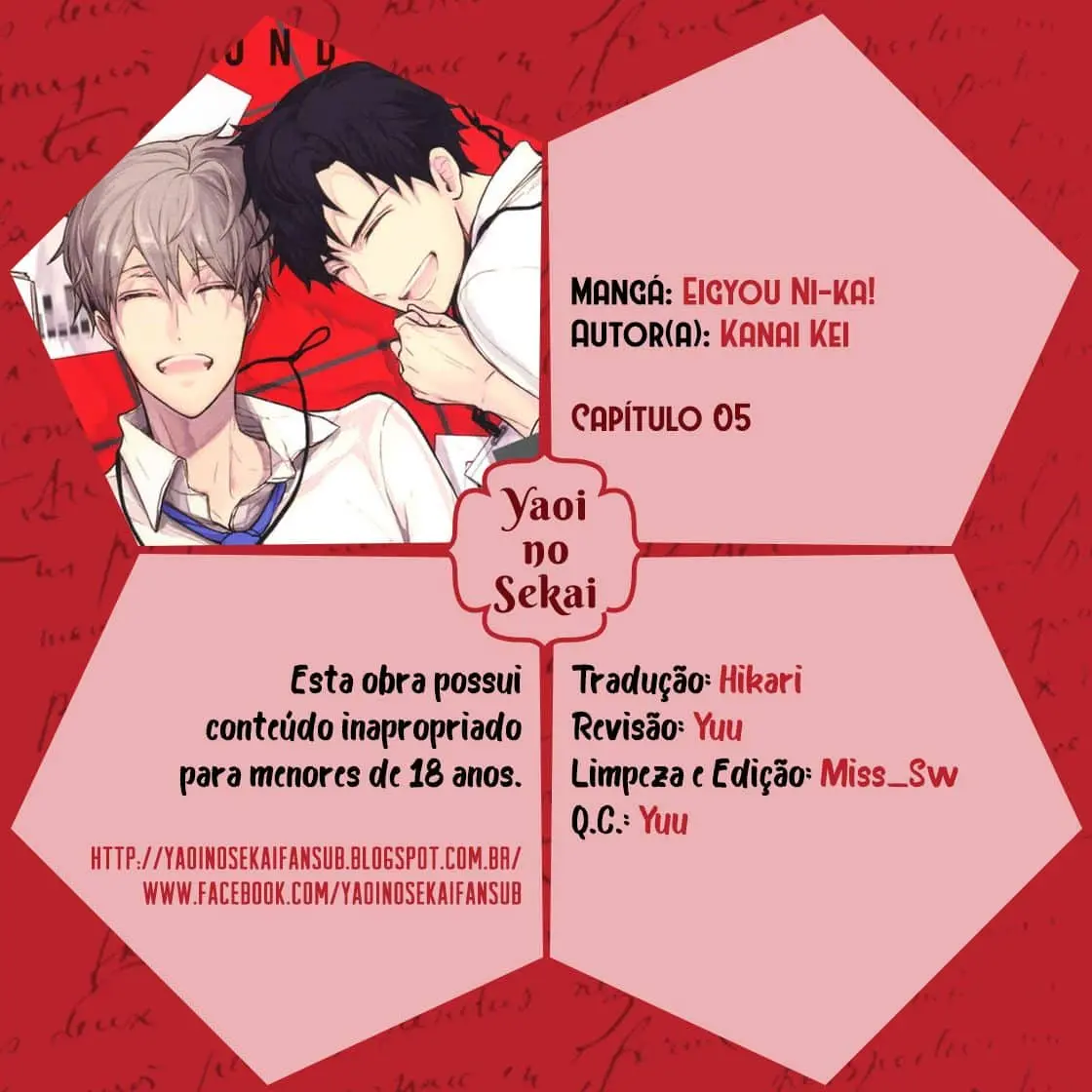 Eigyou Ni-ka! – Capítulo 05 Yaoi – Página 1