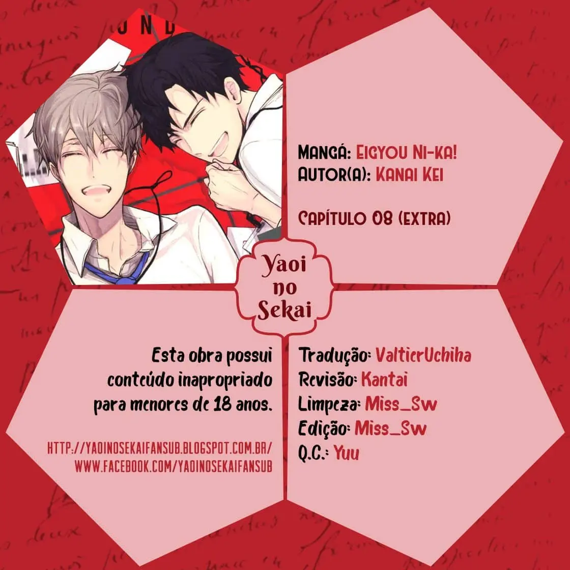 Eigyou Ni-ka! – Capítulo 08 – Extra Yaoi – Página 1