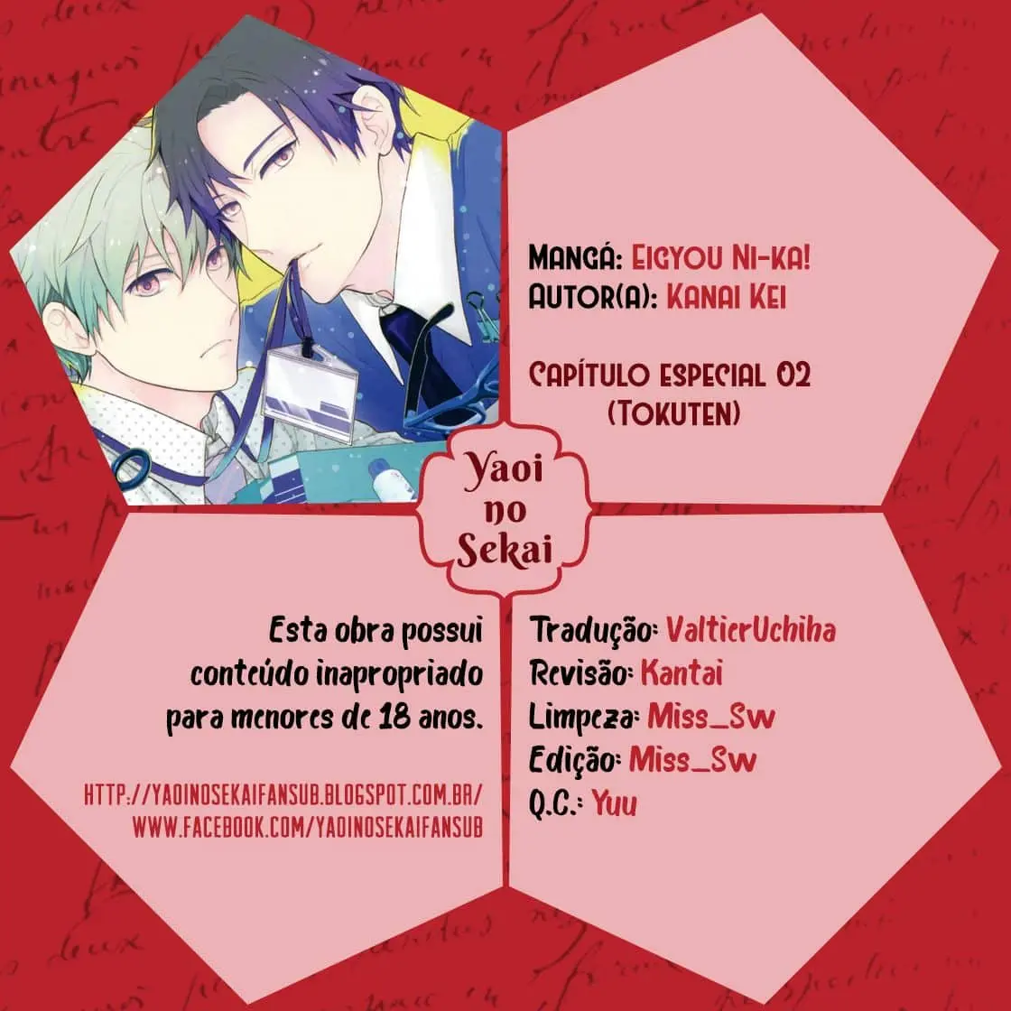 Eigyou Ni-ka! – Capítulo 10 Yaoi – Página 1