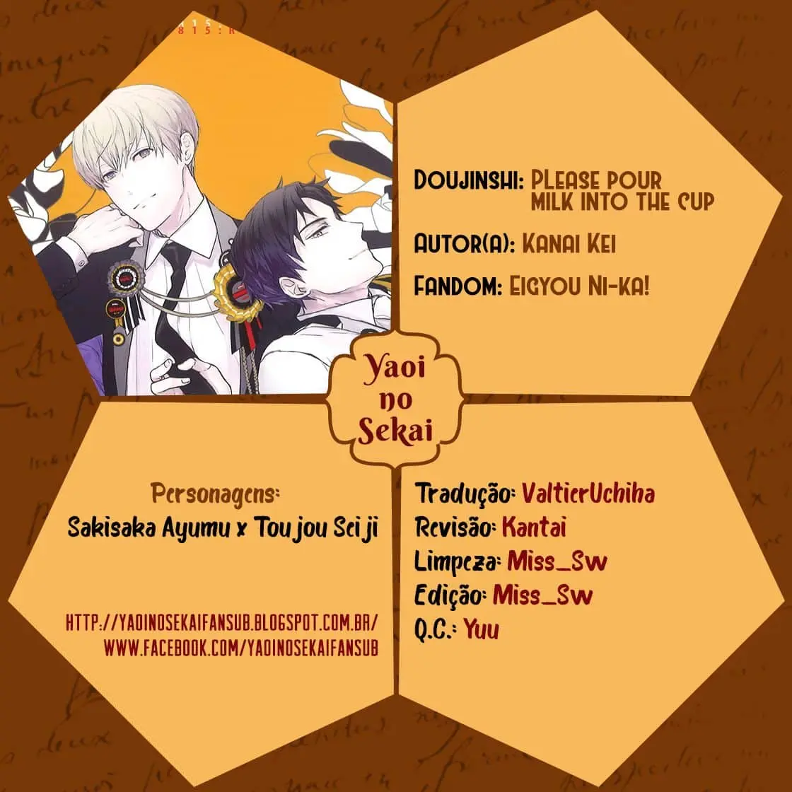 Eigyou Ni-ka! – Capítulo 11 Yaoi – Página 1