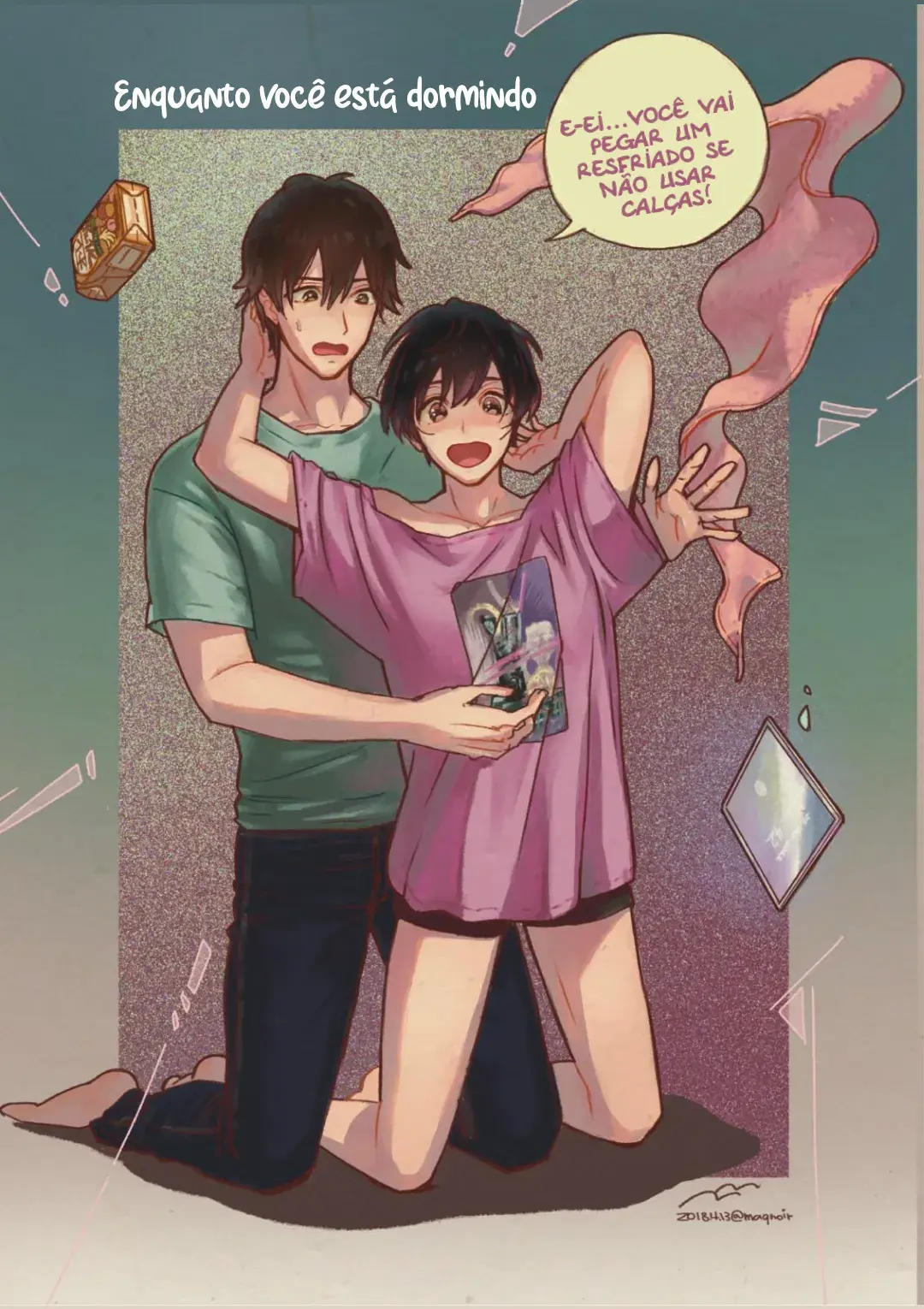 Enquanto você está dormindo – Capítulo Oneshot Yaoi – Página 2