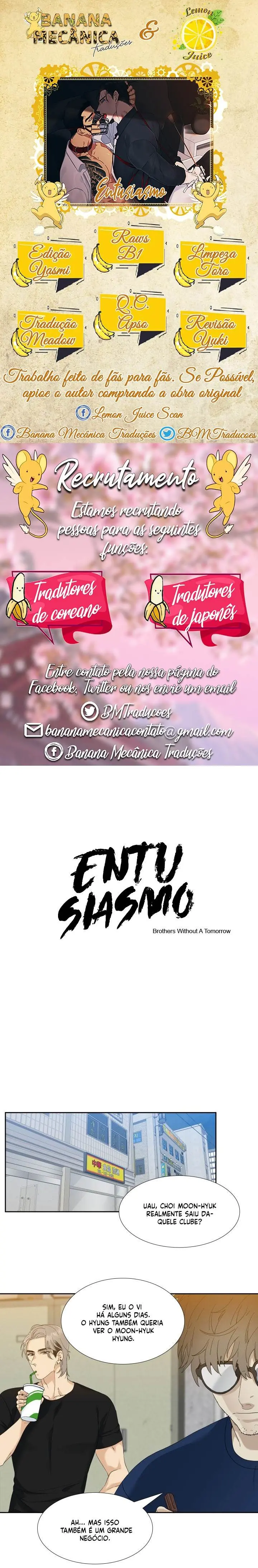 Entusiasmo – Capítulo 16 Yaoi – Página 1