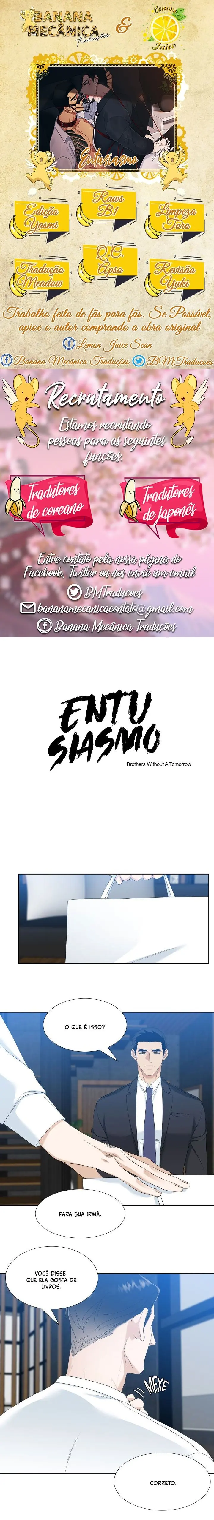 Entusiasmo – Capítulo 20 Yaoi – Página 1