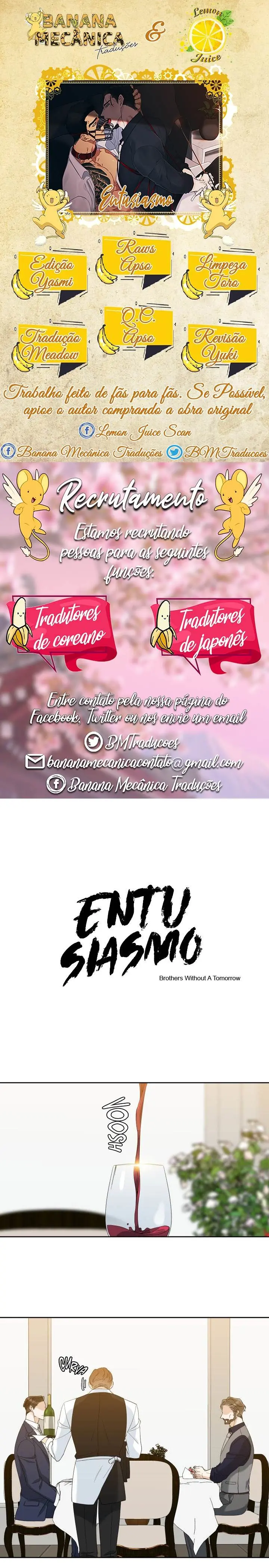 Entusiasmo – Capítulo 21 Yaoi – Página 1