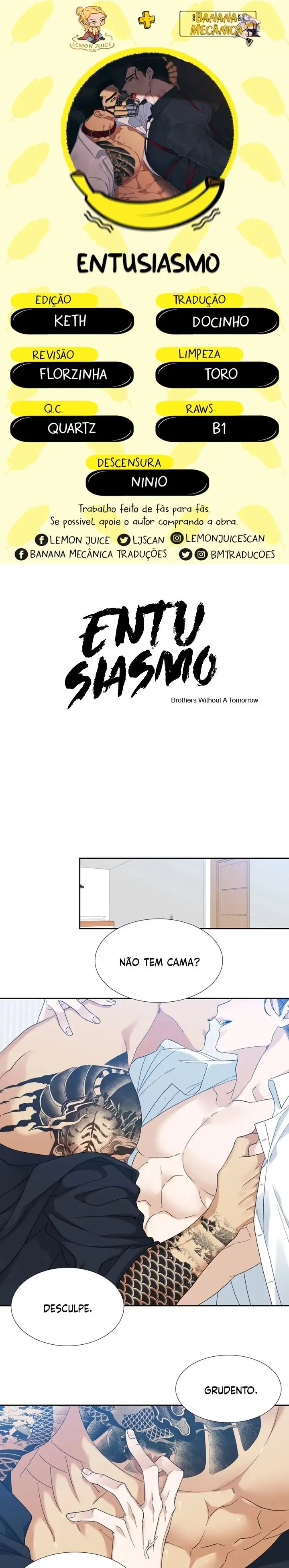 Entusiasmo – Capítulo 46 Yaoi – Página 1