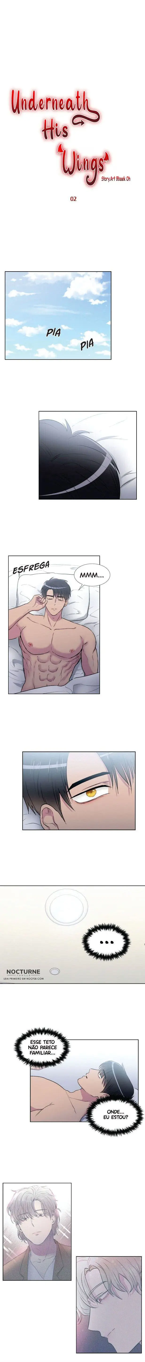 Escondido sob suas asas – Capítulo 02 Yaoi – Página 2