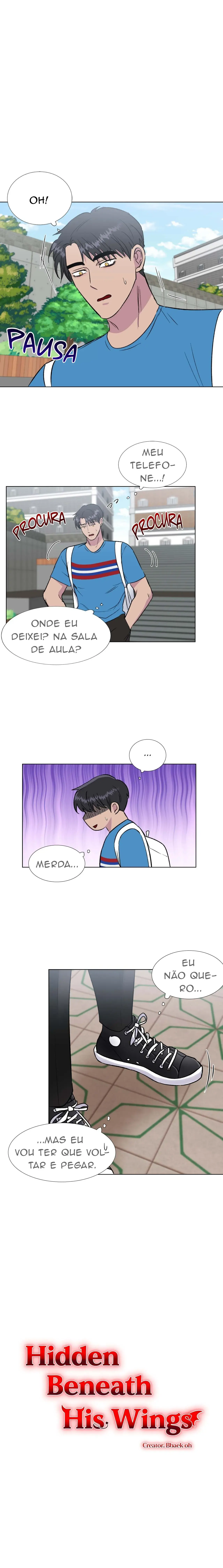Escondido sob suas asas – Capítulo 32 Yaoi – Página 2