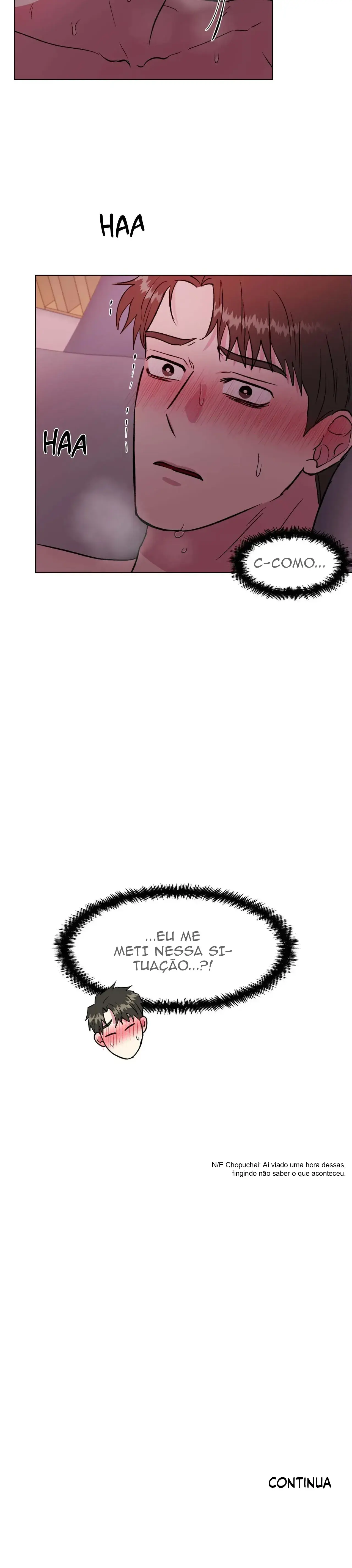 Escondido sob suas asas – Capítulo 34 Yaoi – Página 18