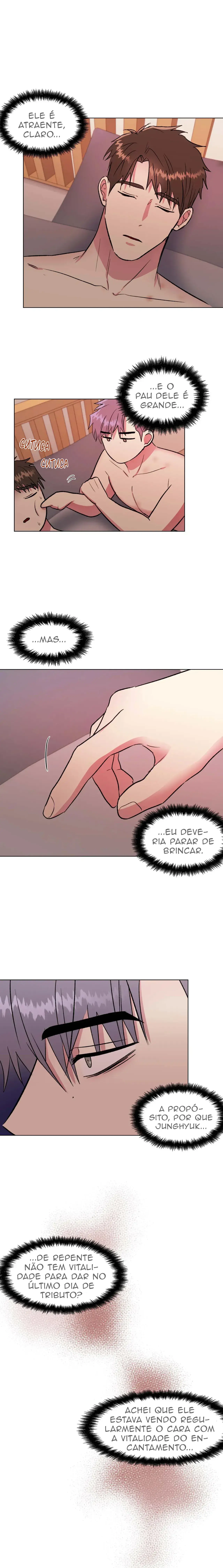 Escondido sob suas asas – Capítulo 35 Yaoi – Página 9