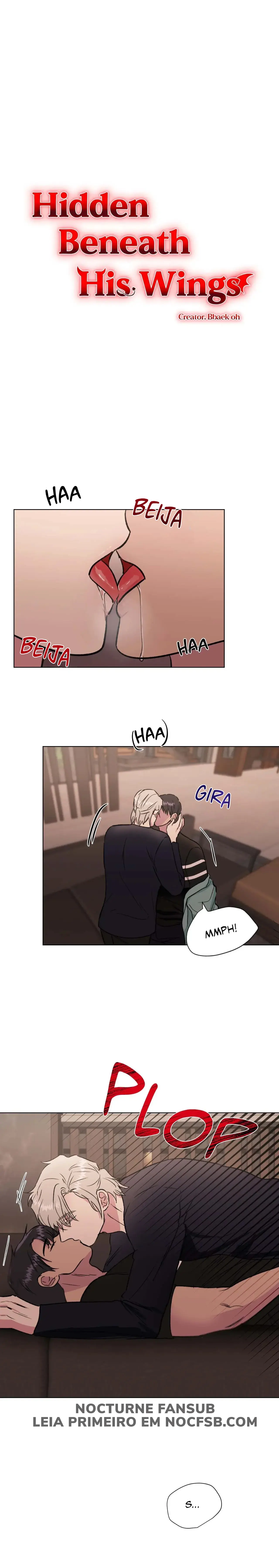 Escondido sob suas asas – Capítulo 38 Yaoi – Página 2