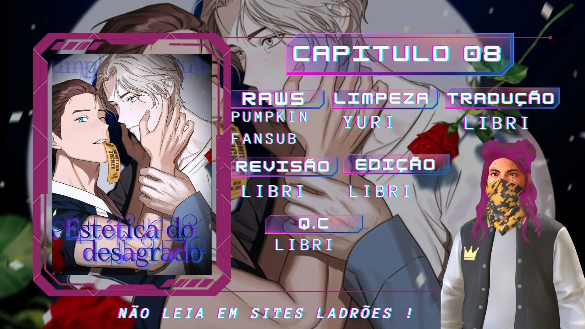 Estética do desagrado – Capítulo 08 Yaoi – Página 1