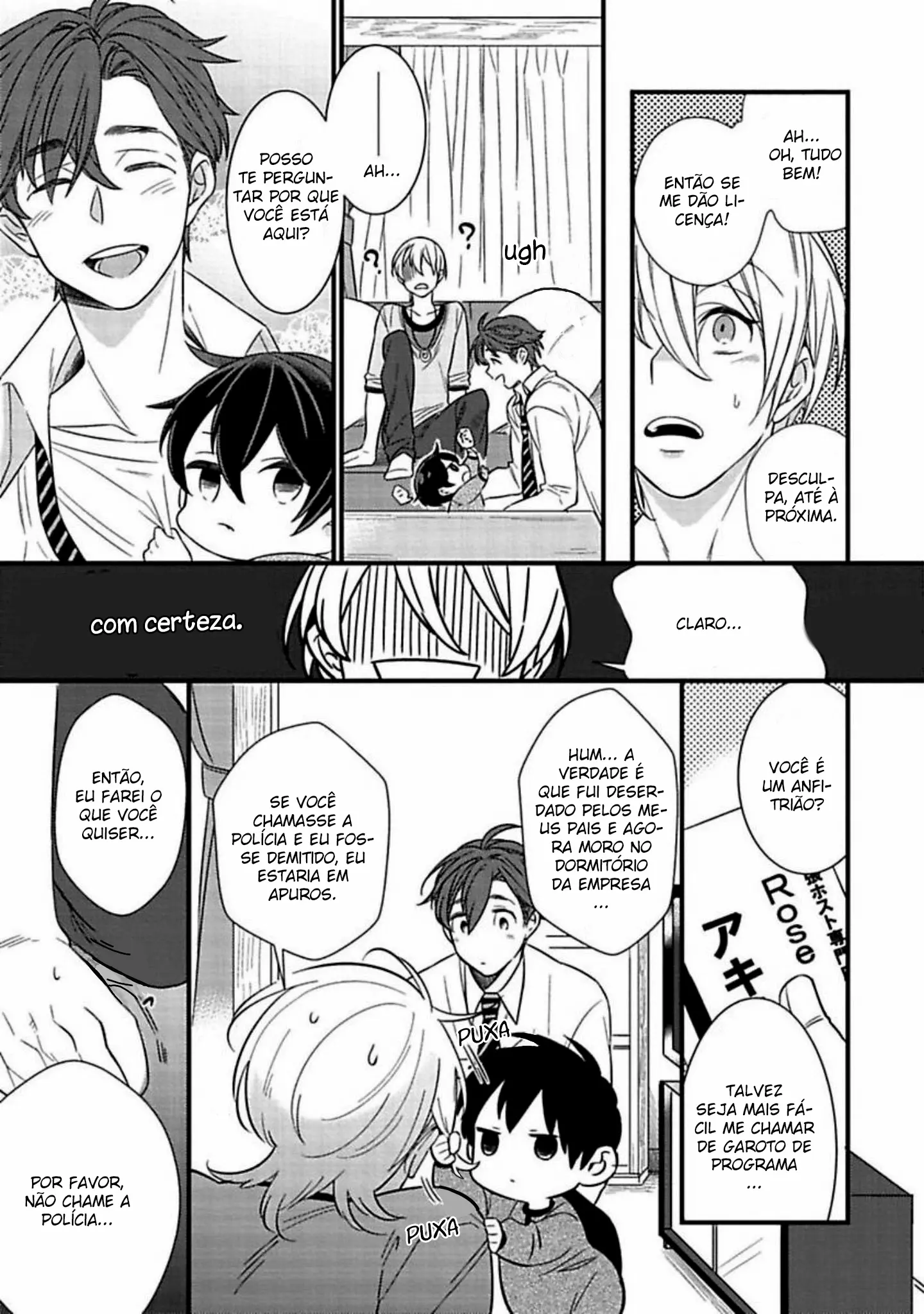 Eu Amo a Babá – Capítulo 01 Yaoi – Página 13