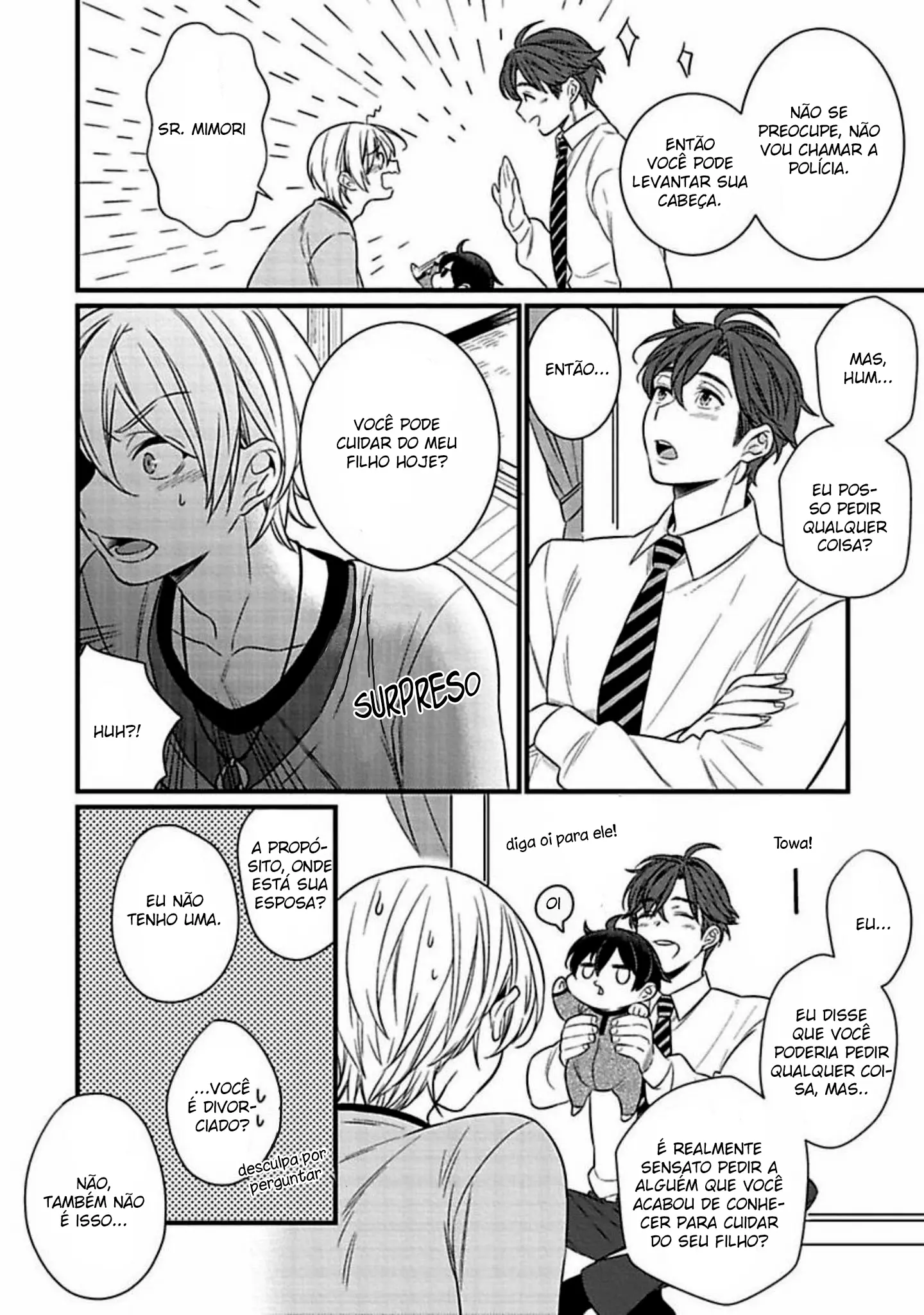 Eu Amo a Babá – Capítulo 01 Yaoi – Página 14