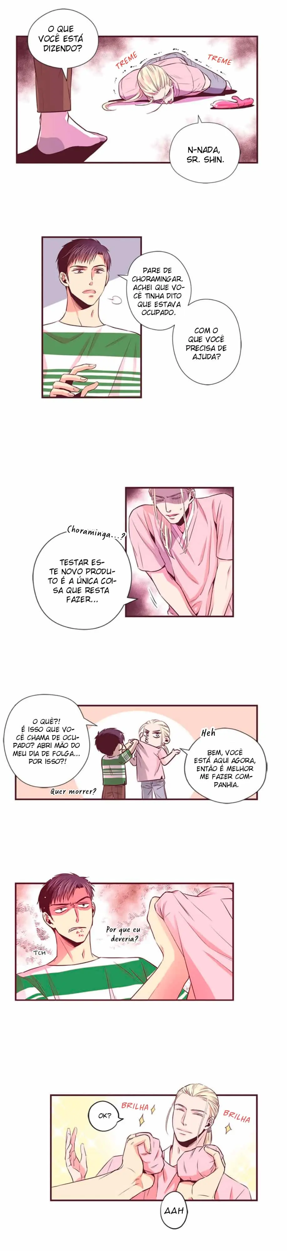 Fale comigo com ternura – Capítulo 08 Yaoi – Página 1