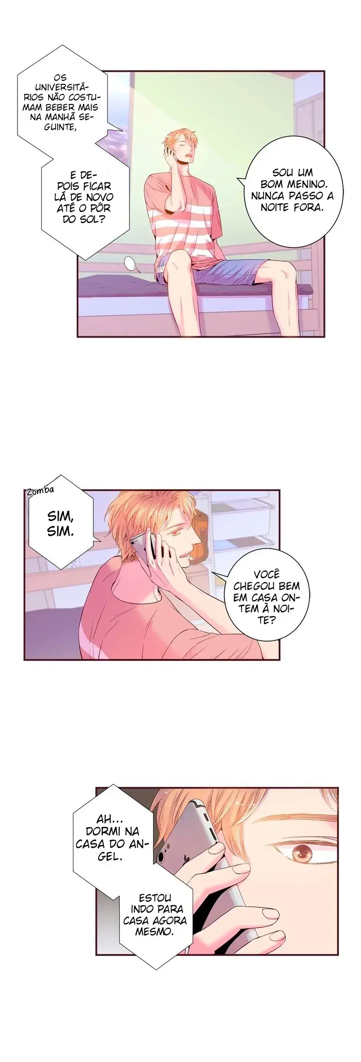 Fale comigo com ternura – Capítulo 102 Yaoi – Página 10